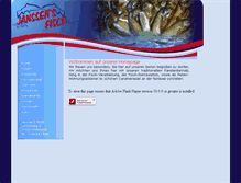 Tablet Screenshot of janssens-fisch.de